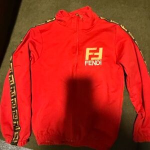 Fendi Red Track Jacket KIDS 7/8